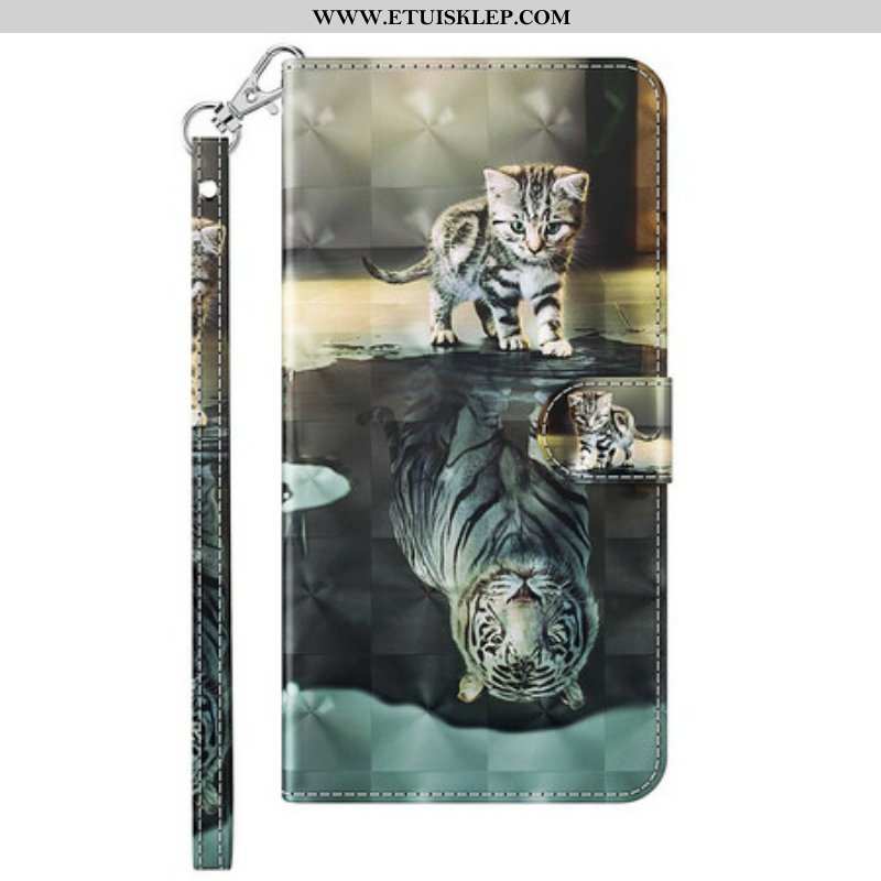 Etui Folio do Samsung Galaxy S21 FE Ernest Tygrys